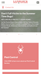 Mobile Screenshot of landlockpestcontrol.com
